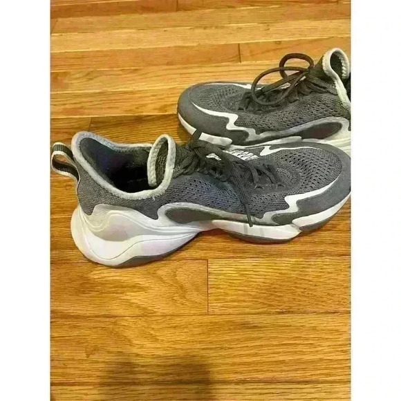 Adidas Men's SM Impact FLX Football Shoes Gray Size 7.5 Athletic Sneakers - Picture 6 of 8